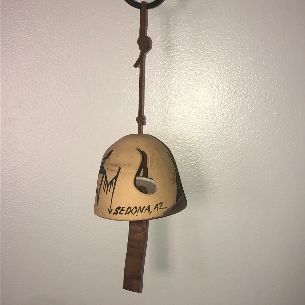 STONEWARE VINTAGE WIND CHIME FROM SEDONA